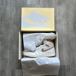 Jordan 1 Retro Hi OG Craft - Sail/PaleVanila/Black